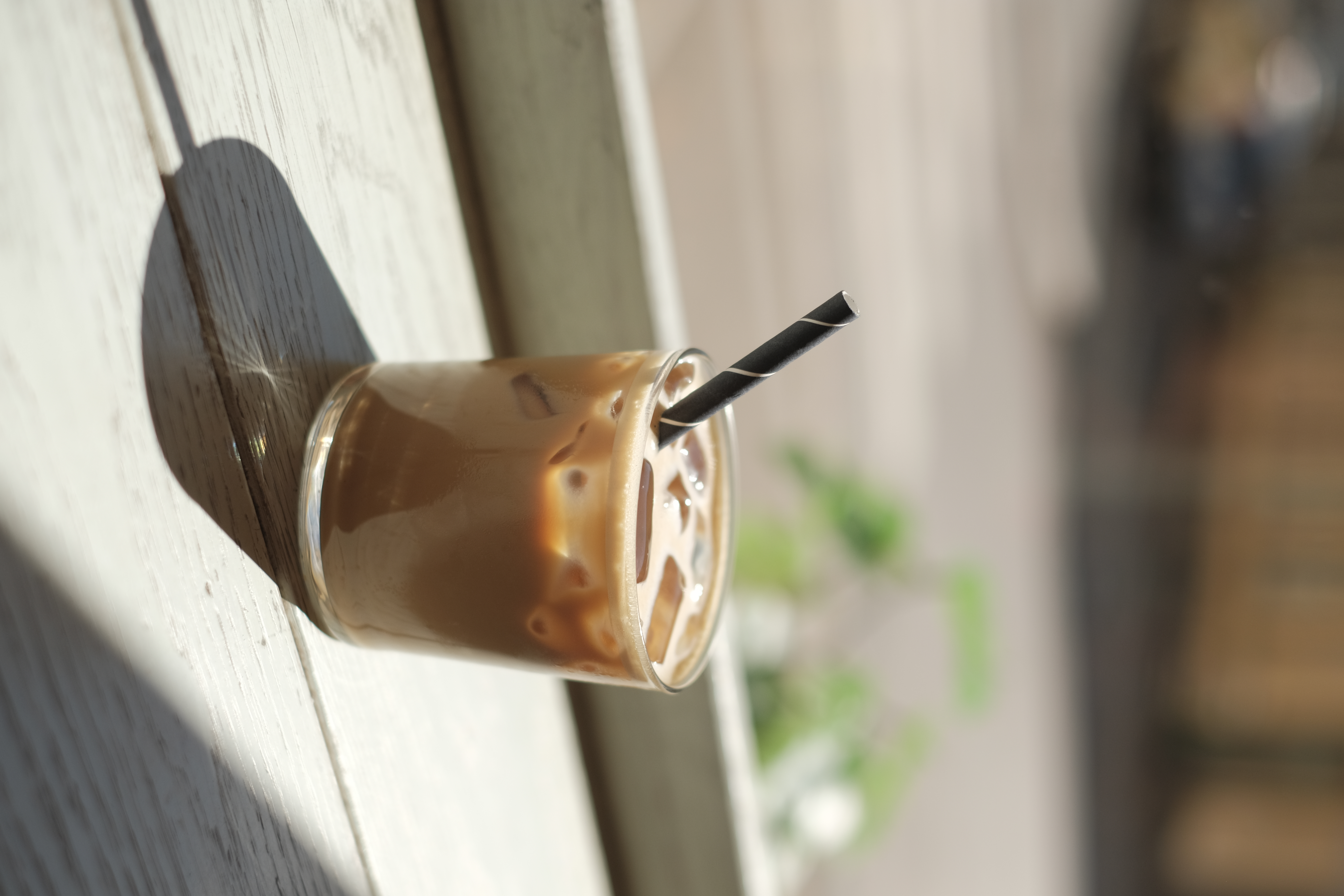 Iced liquorice latte
