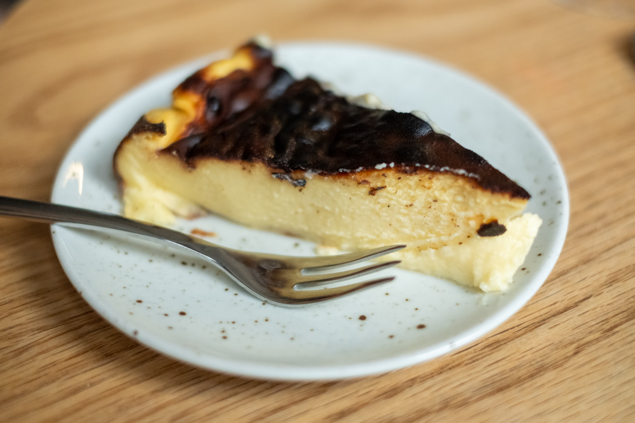 Burnt basque cheesecake