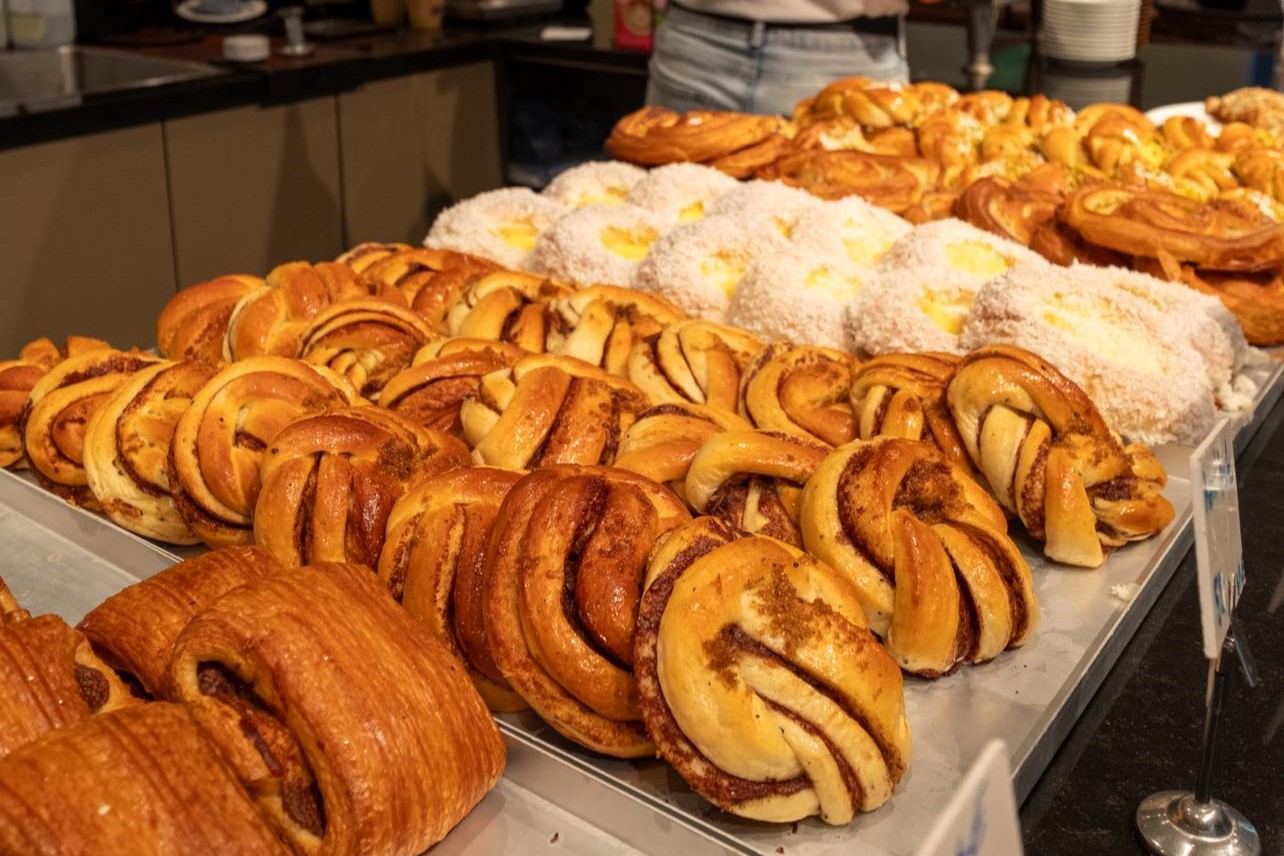 Cinnamon buns at Kveitemjøl